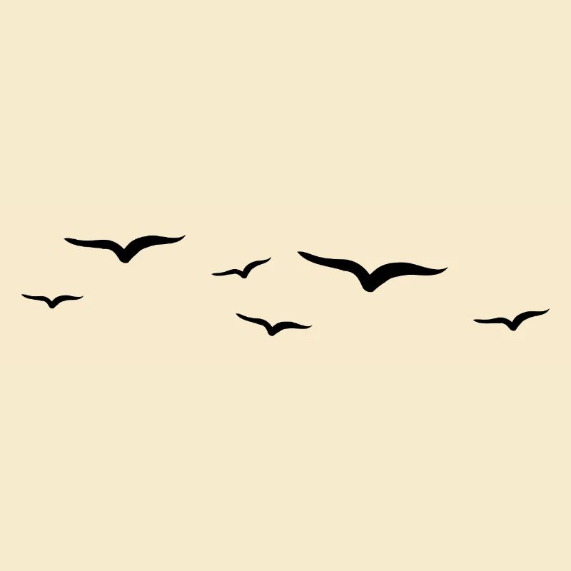 Abstrakte Flugvogel Illustration