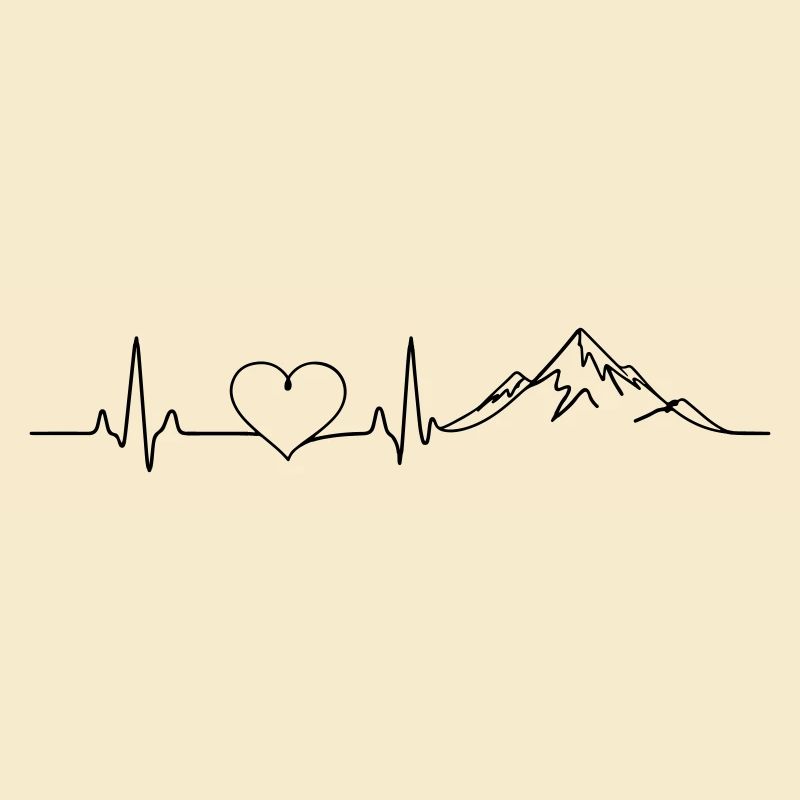Berge Puls Herz