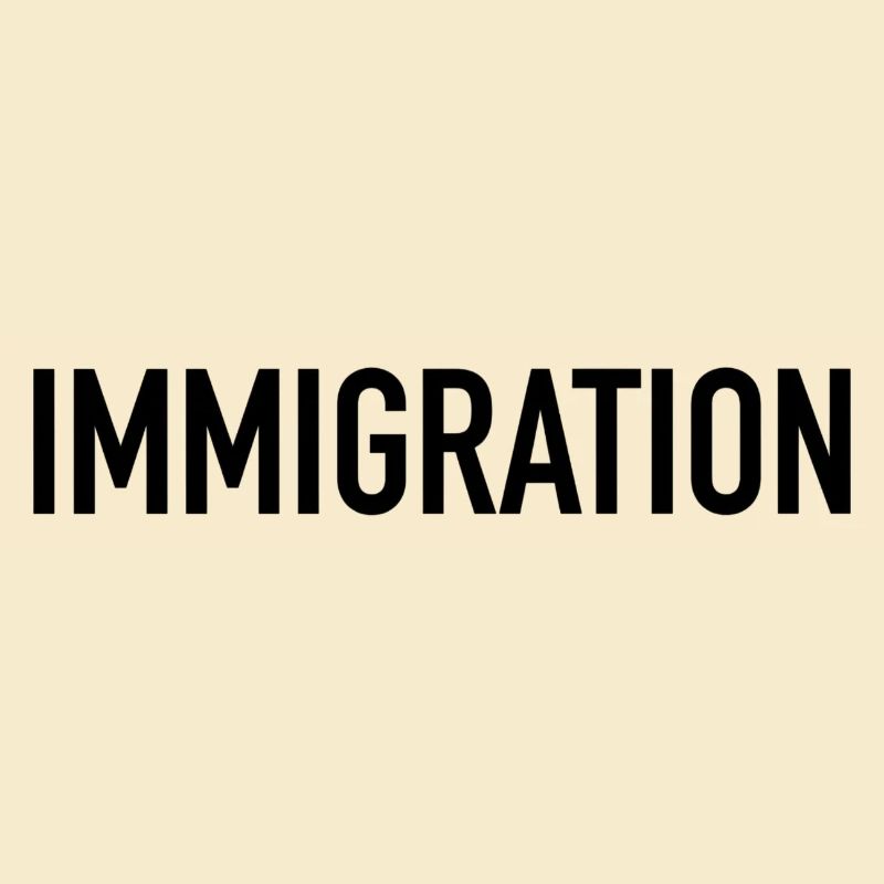 Déclaration de typographie de l’immigration