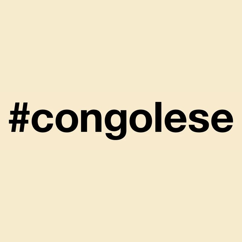 CONGOLESE Hashtag Kongo Congo