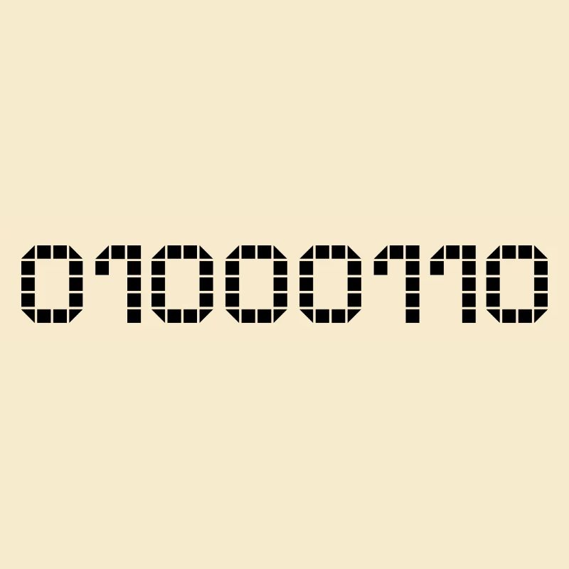 Binary notation - 70