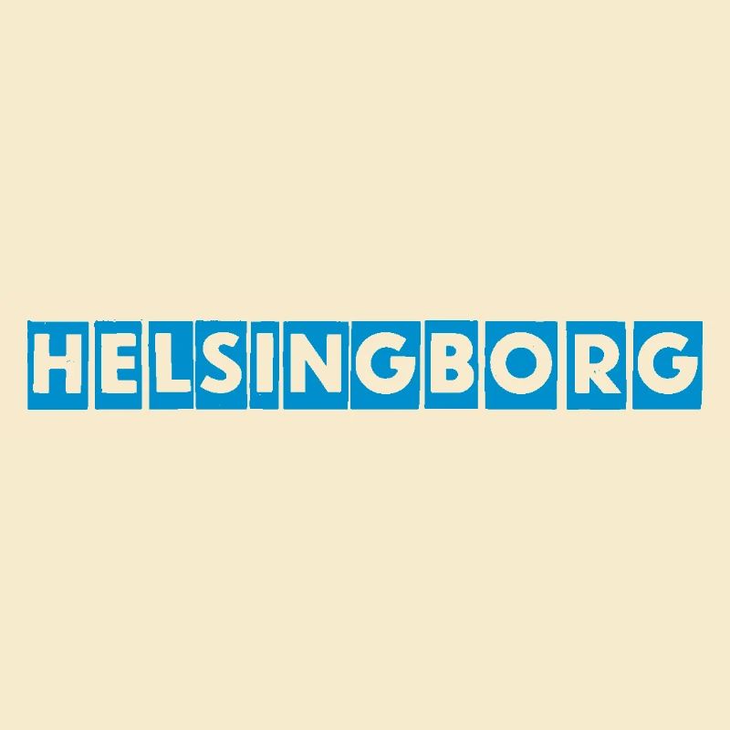 Helsingborg-Blockbuchstaben