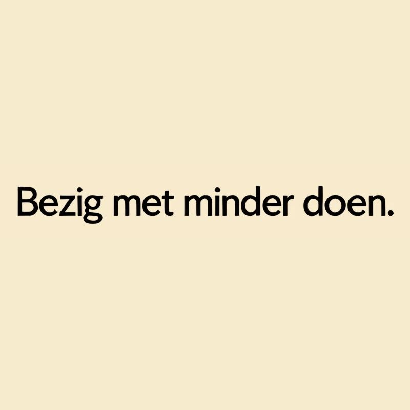 Weniger tun – Trendiges Textdesign