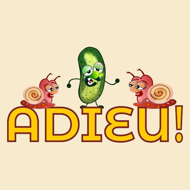 Fête d'adieu Escargots Cornichons Concombre