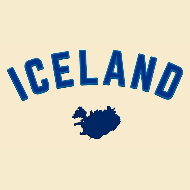 Conception de l’arc de la carte bleue d’Islande