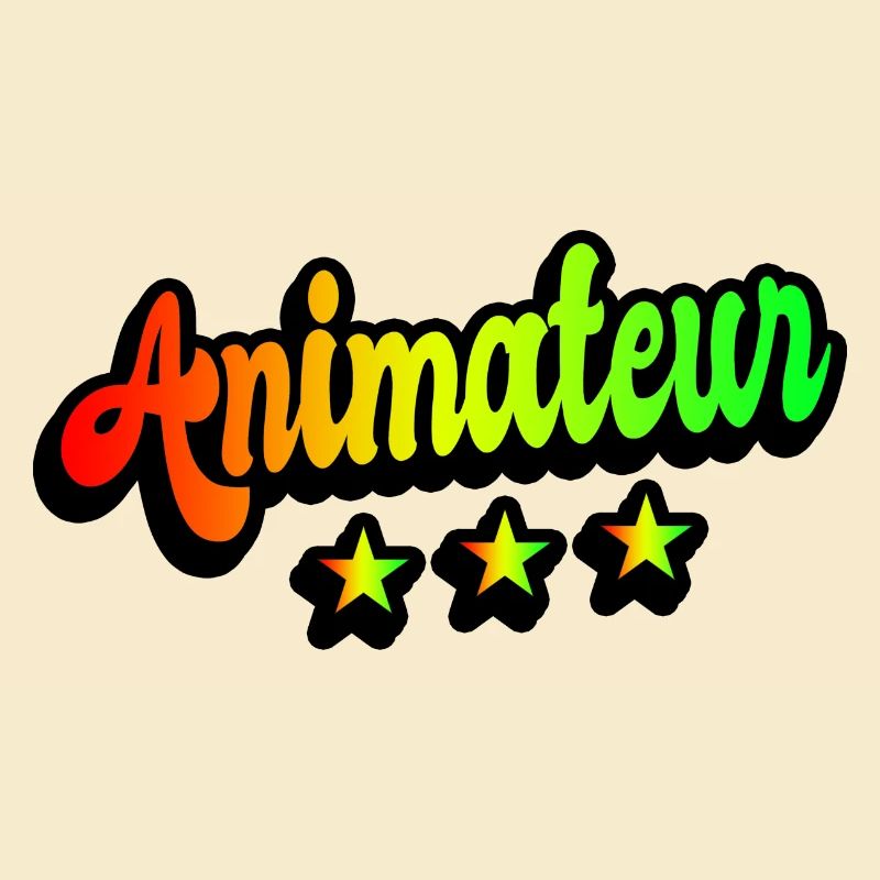 Animateur Regenbogen Design