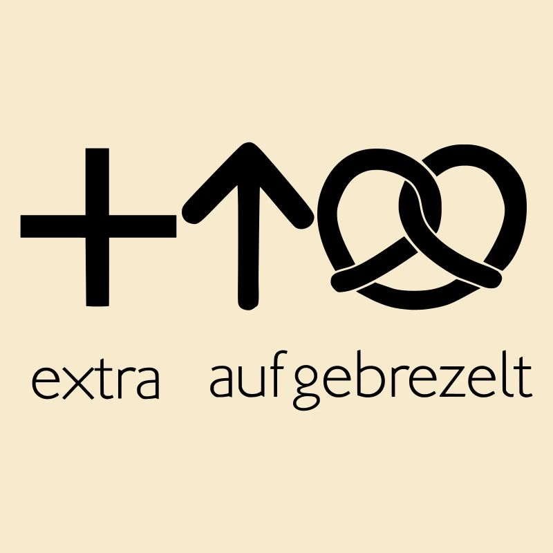 extra aufgebrezelt