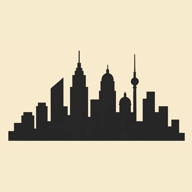 Night City Skyline Skyline