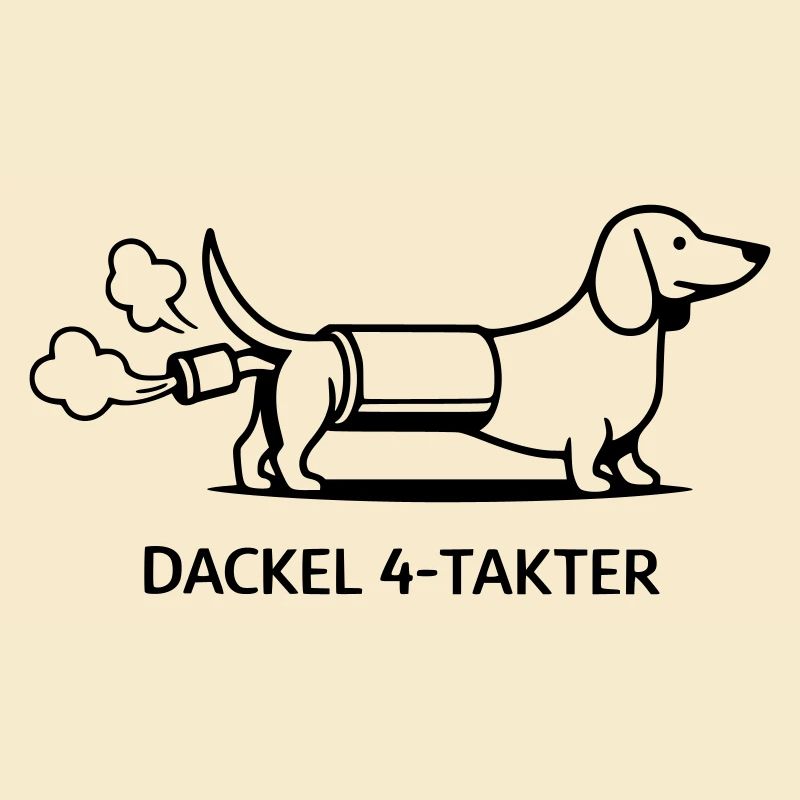 dackel viertakter gassi