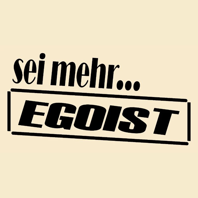 Egoist / Klarer Statement-Look