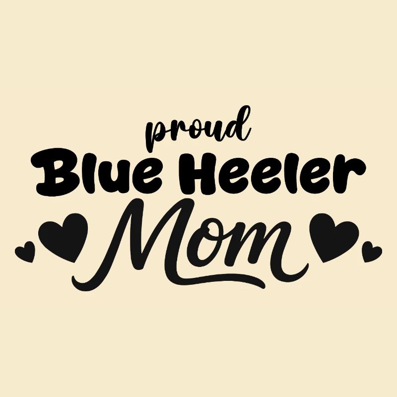  Stolze Blue Heeler Mutter, Australischer