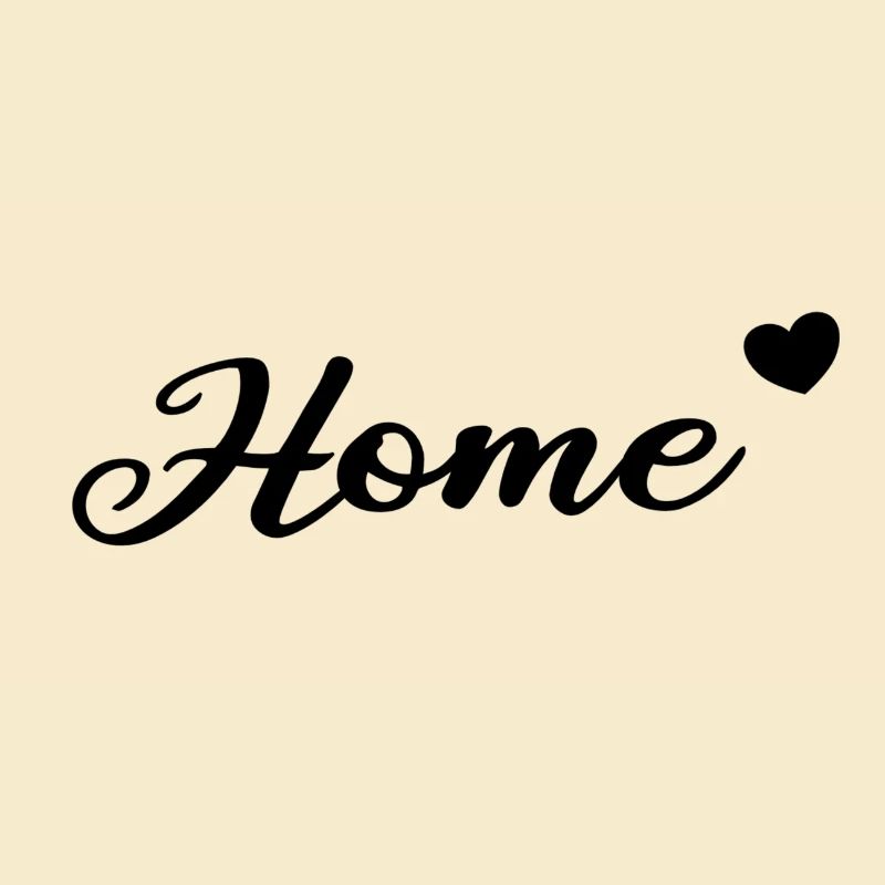 Home Herzchen Lettrage