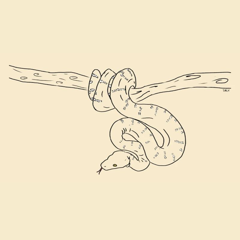 Snake (b&w)