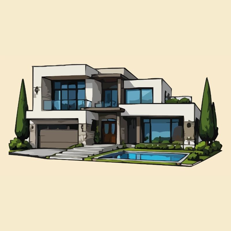 Moderne Villa mit Pool