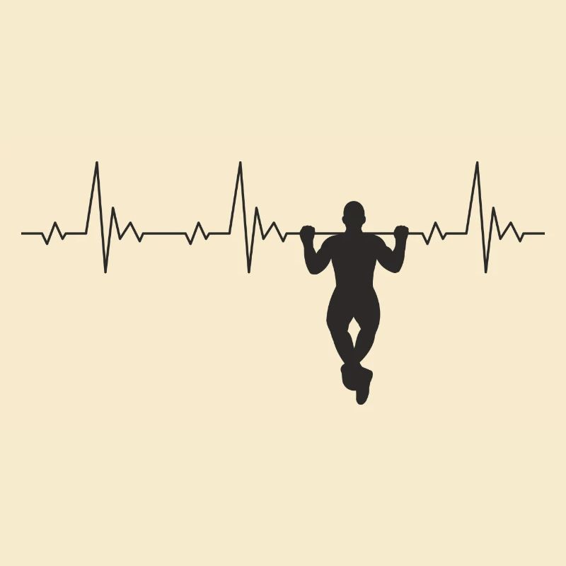 Calisthenics Heartbeat Pull-Up ECG