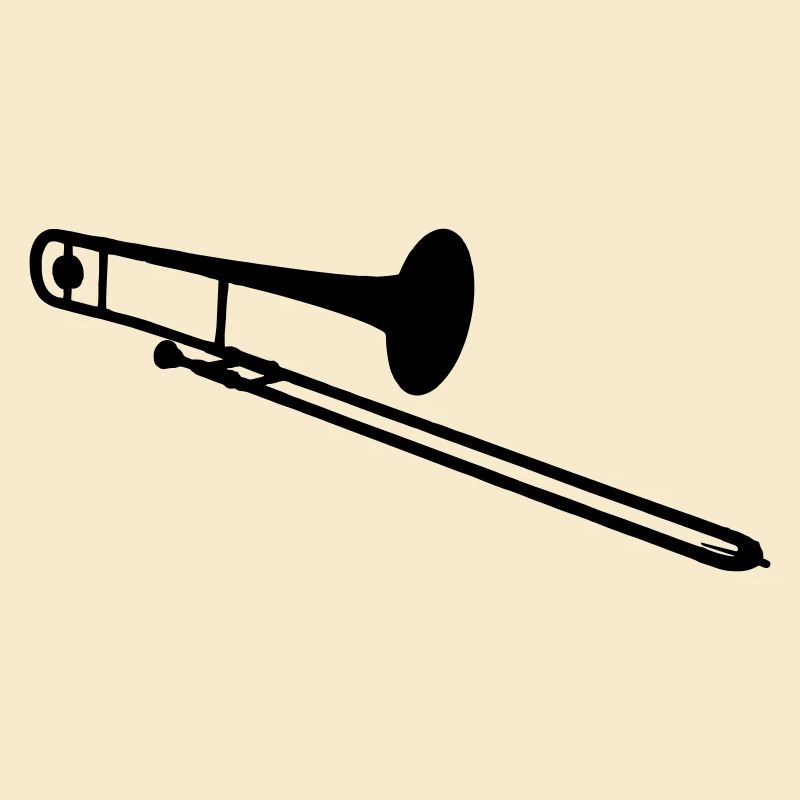 Instrument à vent de trombone