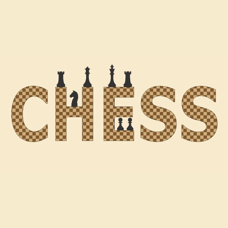 Echecs à la silhouette contrastée