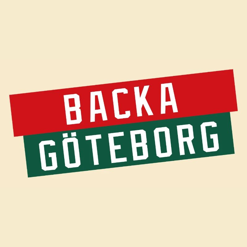 Backa Göteborg Diagonaltext