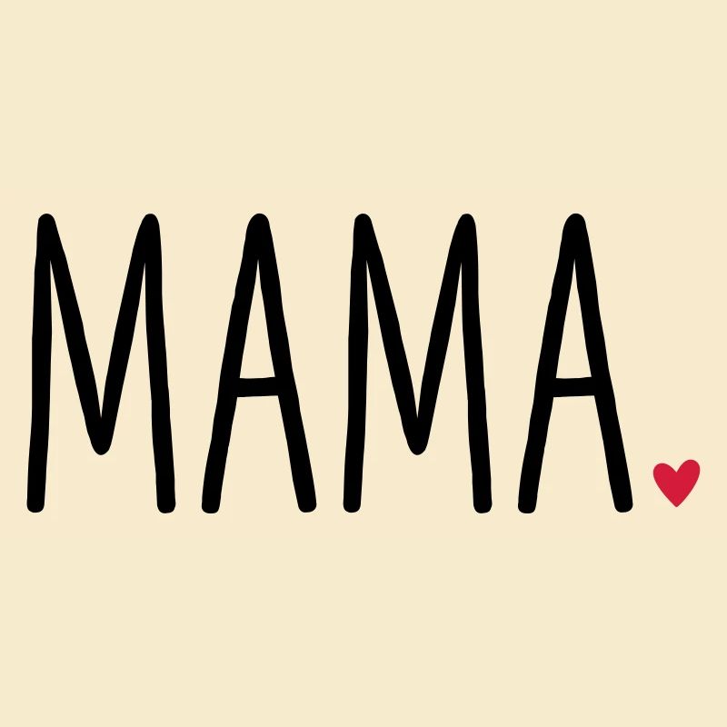 Mama Herz - Geschenk Muttertag Kind Liebe