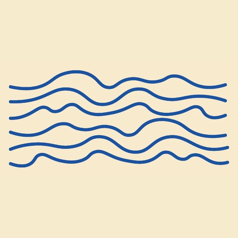 Vague bleue