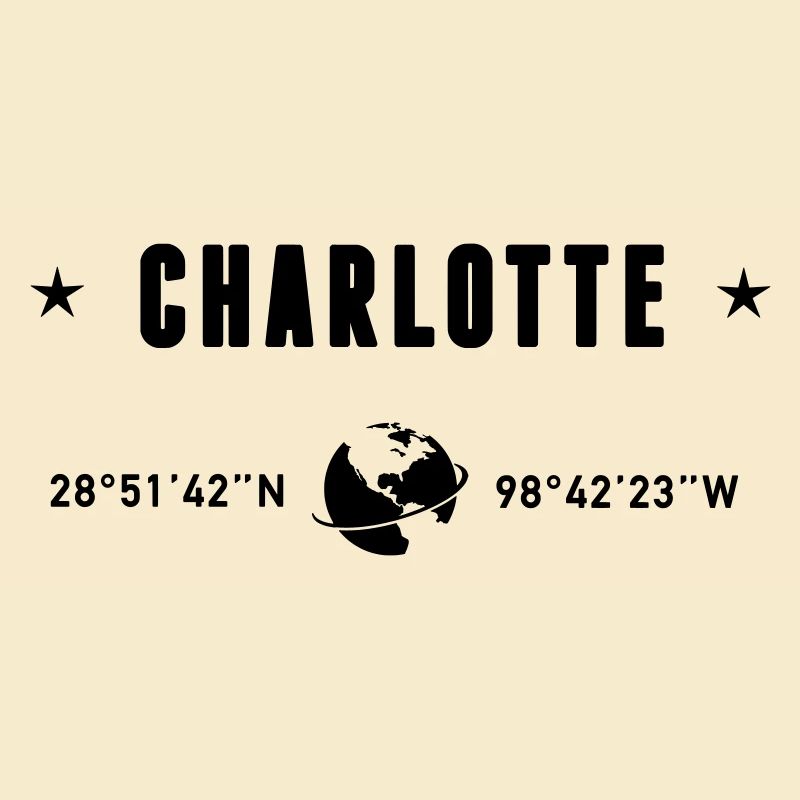 Coordonnées Globe de Charlotte, Caroline du Nord