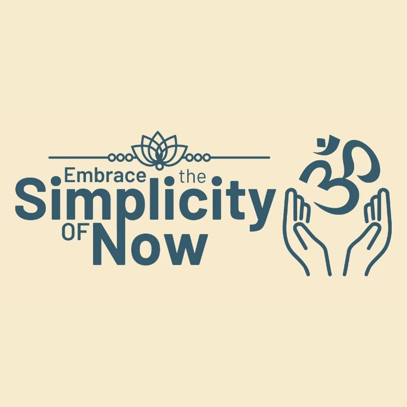 Embrassez la simplicité du présent