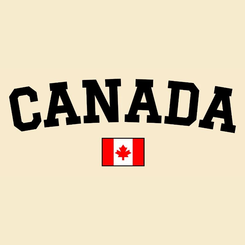 Drapeau du Canada Noir