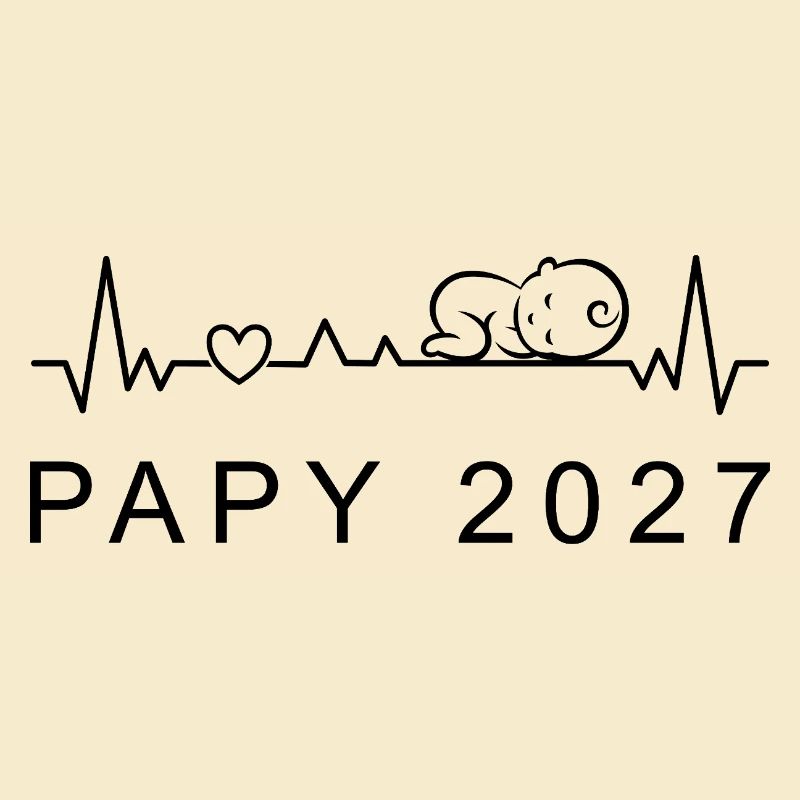 Futur Papy 2027 Battement de Cœur Grossesse