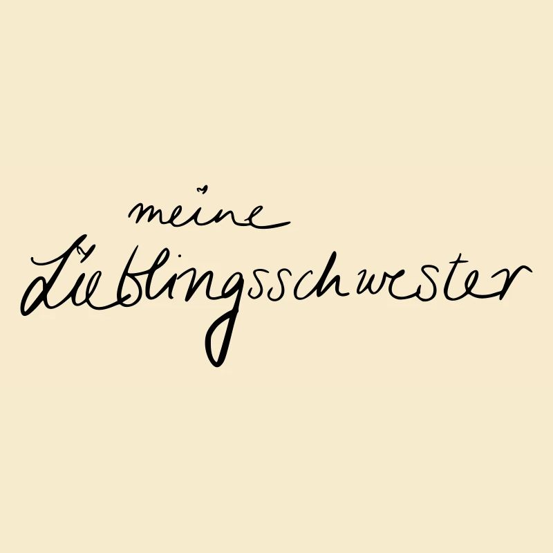 meine Lieblingsschwester