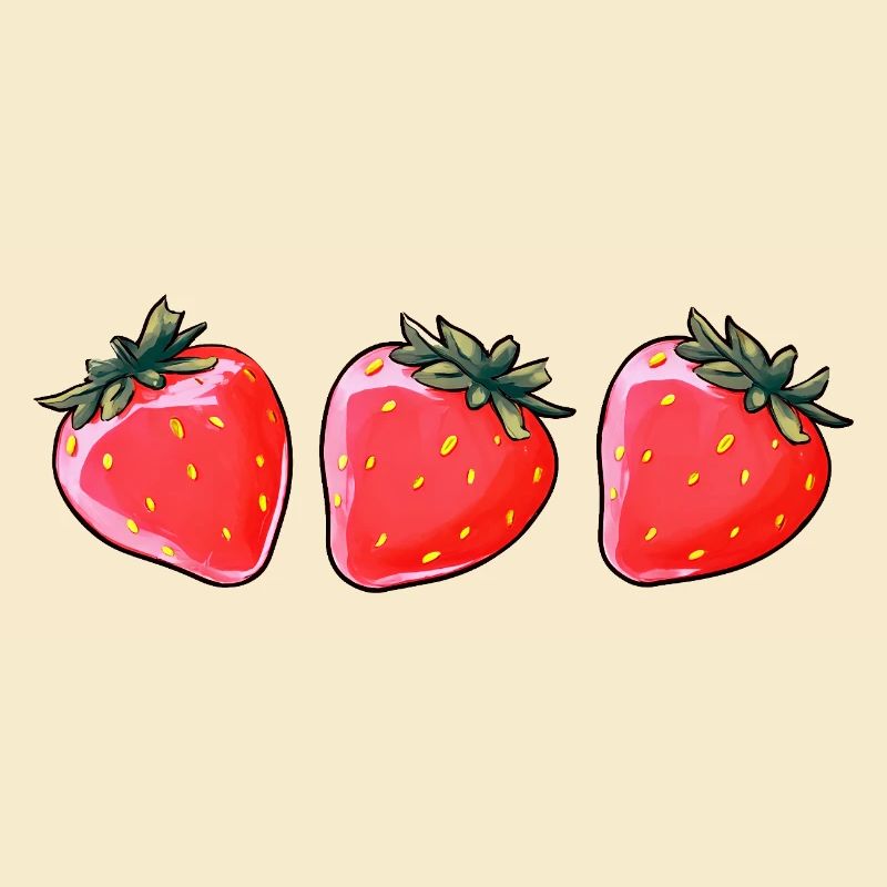 Cute strawberries