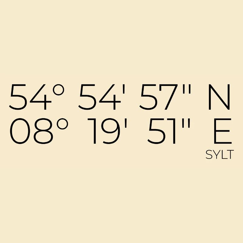 coordinates Sylt