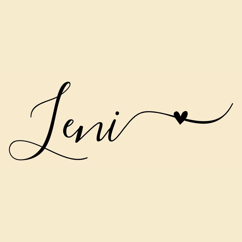 Leni Name First Name Decorative