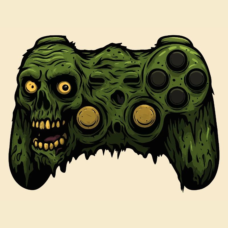 Zombie Controller Grunge Tee