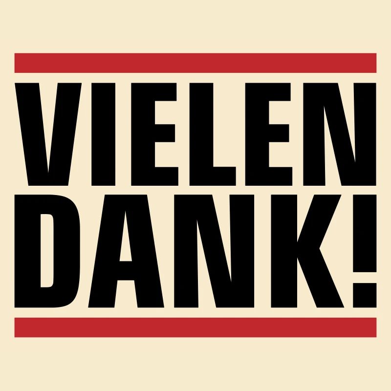 Vielen Dank Dankeschön