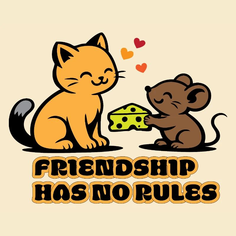 Freundschaft Ohne Regeln Katze Maus