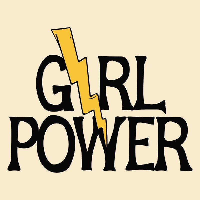Blitz-Mädchen-Power