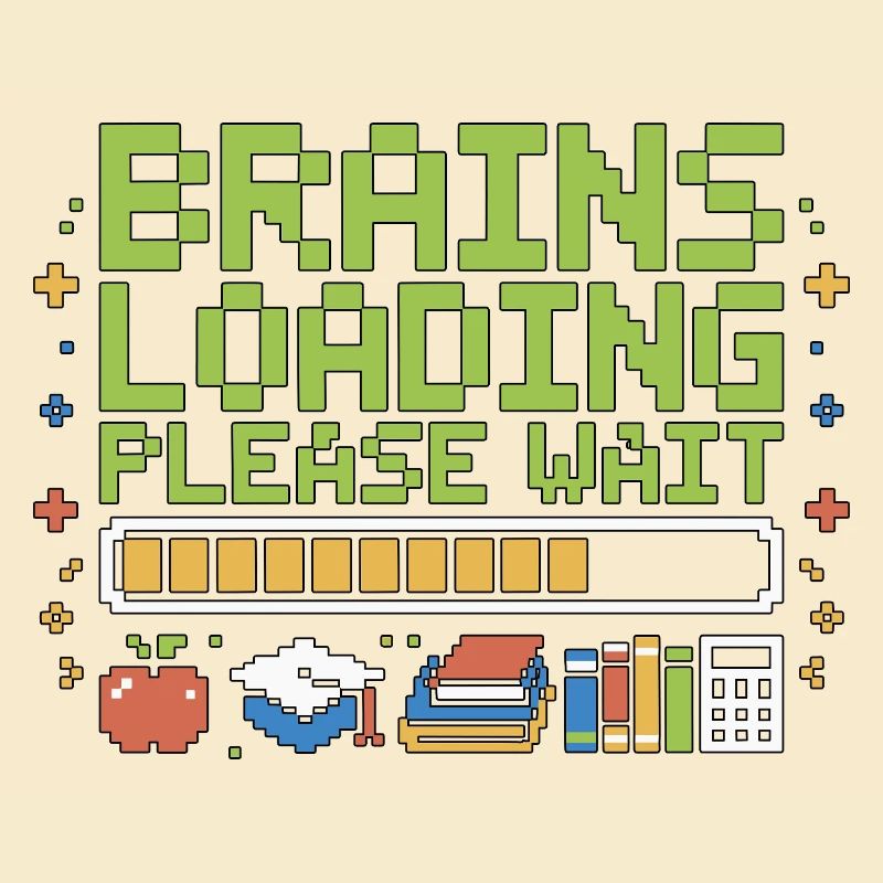 High School Teacher Brains Loading Please Teaching