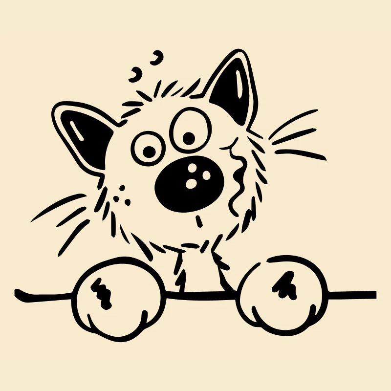 Neugierige Katze