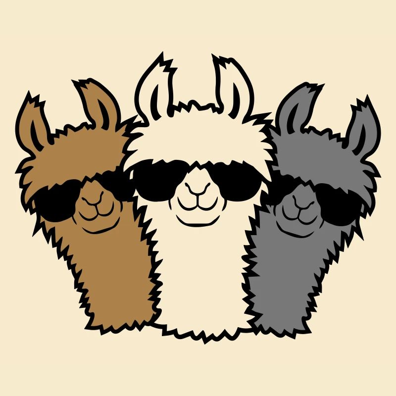 3 Lama Freunde