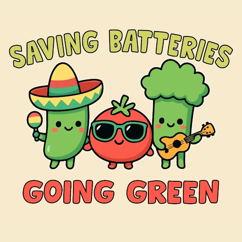 Fun and eco-friendly plant-based statement