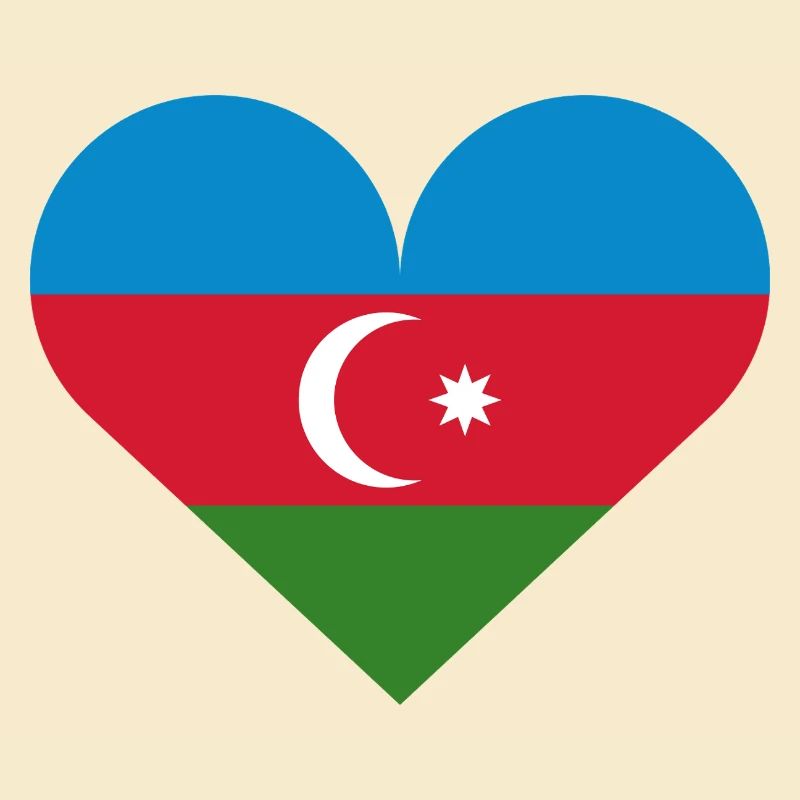 Drapeau du cœur de l’Azerbaïdjan