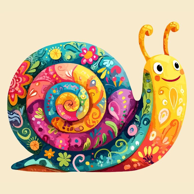 Spirale colorée
