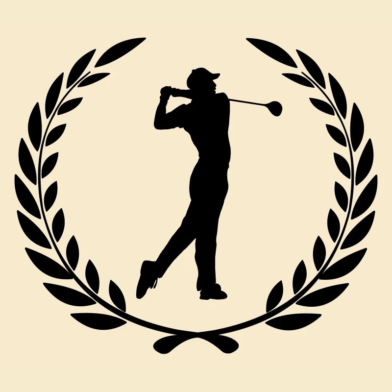 Sportpreis Lorbeerkranz Golf