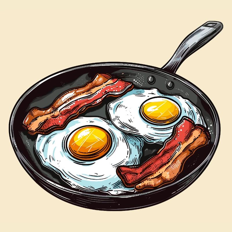 Kitchen Magic Breakfast Motif