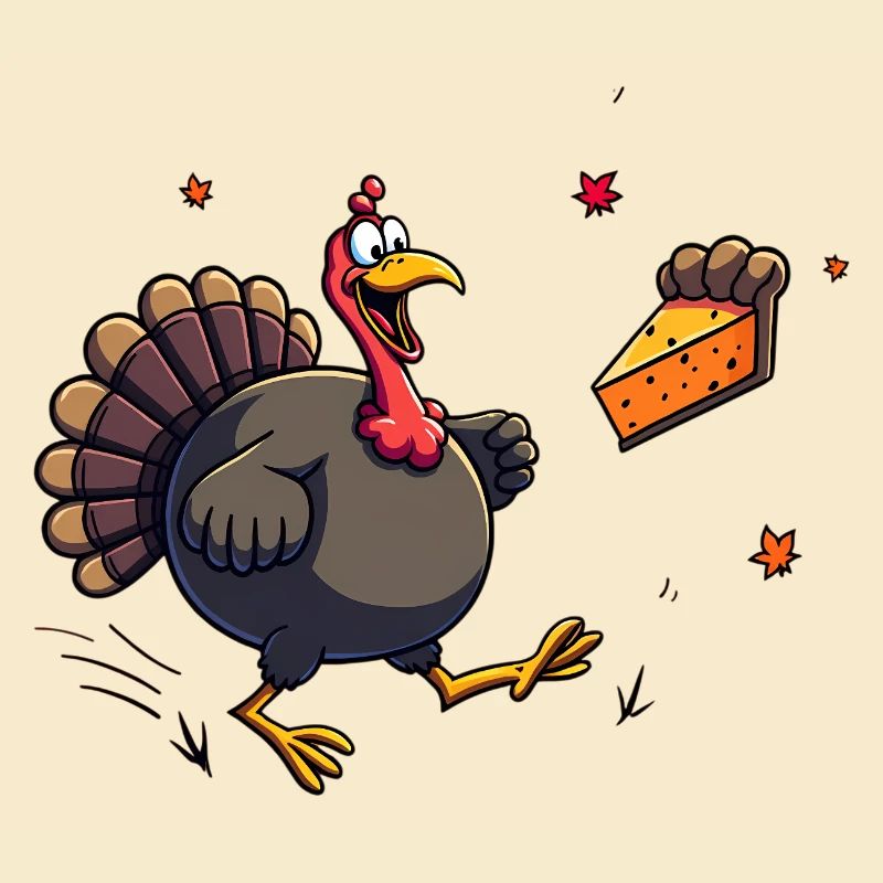 Thanksgiving Drôle Dinde de Thanksgiving