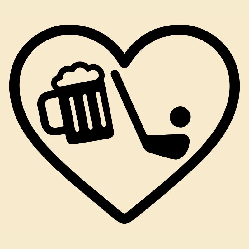 Heart Golf Bier