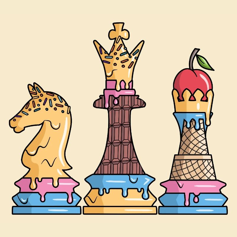Pièces d’échecs Glace Jeu d’échecs Enfants Échecs