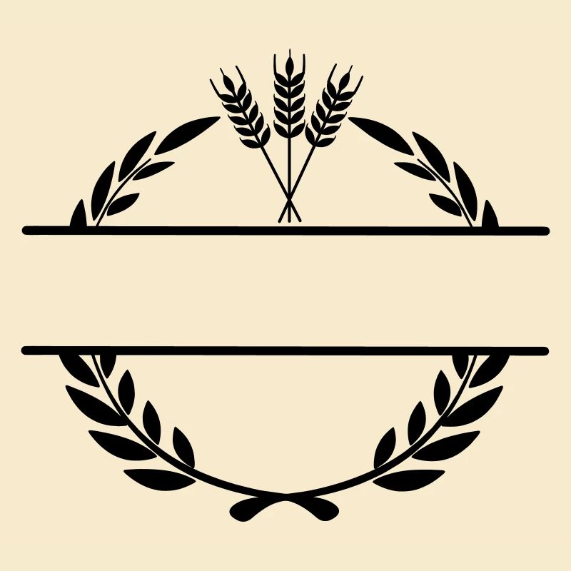 Fier du grain de blé fermier