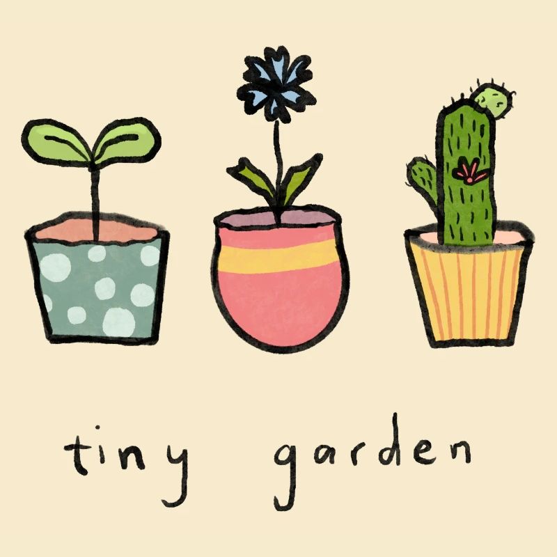 Tiny Garden Blumentöpfe