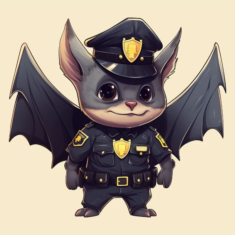 Fledermaus Polizei